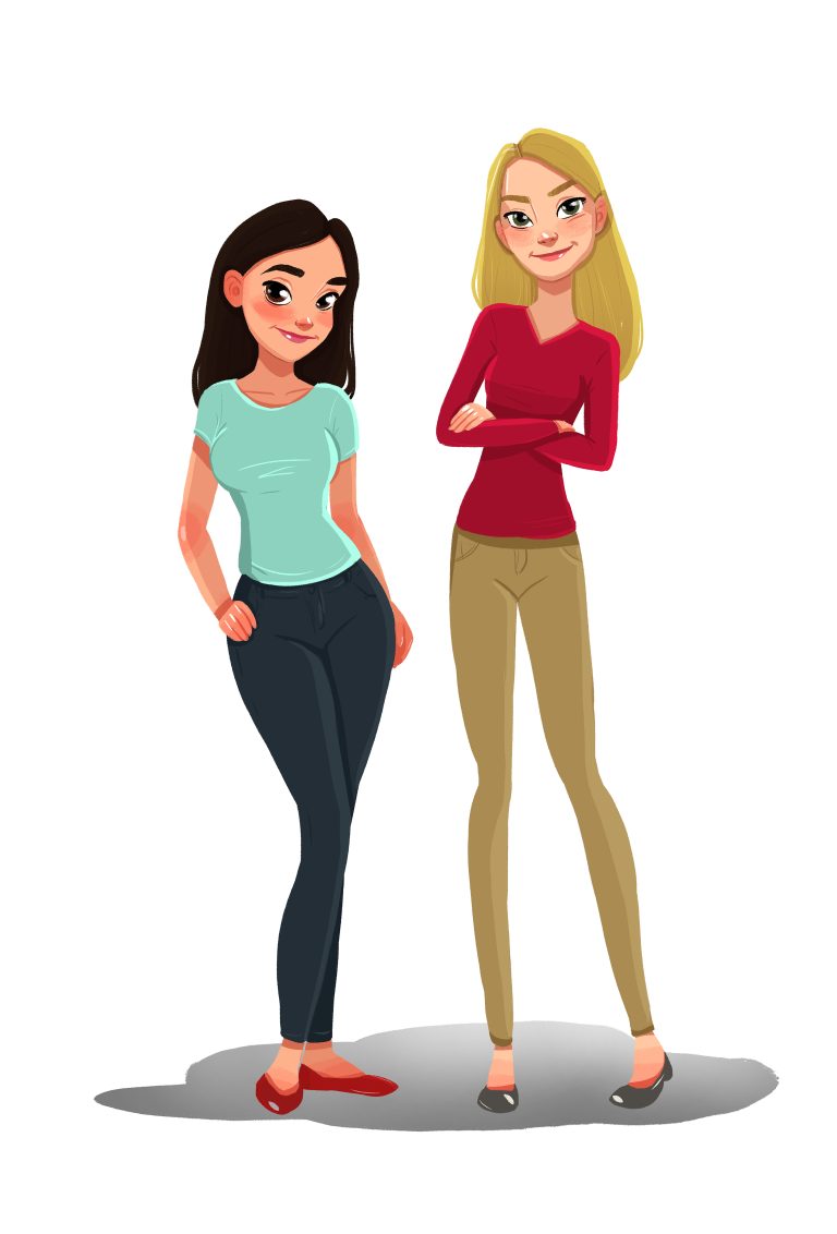 illustration des bringueuses
